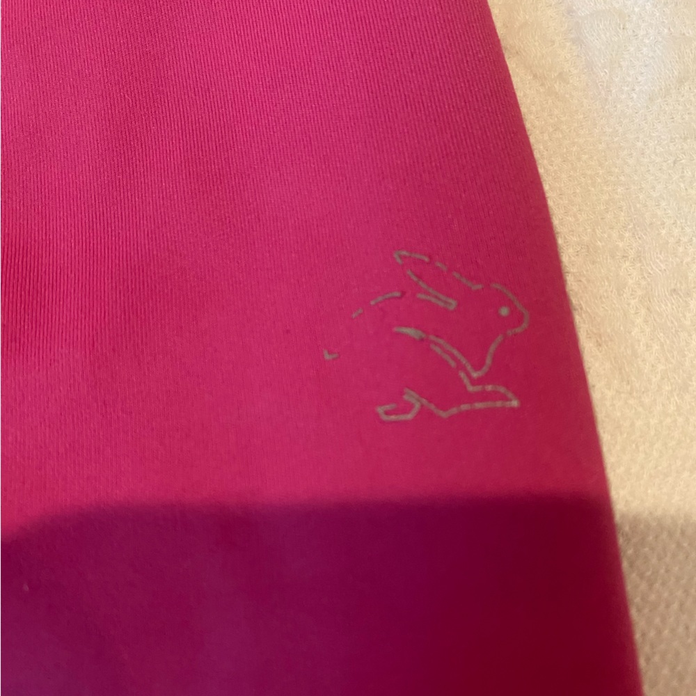Bright pink Rabbit Running Leggings - Picture 4 of 7